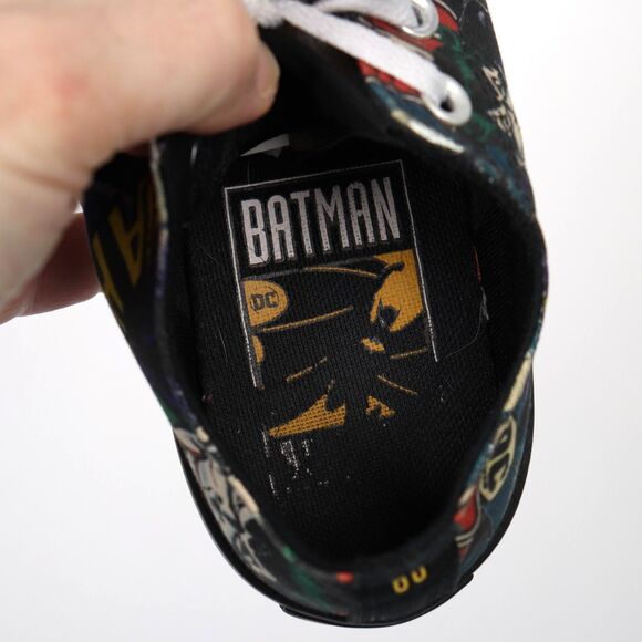 Chuck Taylor Converse All Star Low '80th Anniversary Batman Joker size 6 - Picture 8 of 9